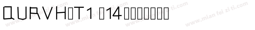 QURVH-T1 (14)字体转换